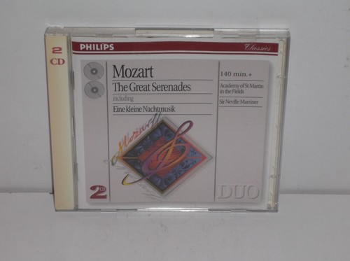 464 022-2 Mozart The Great Serenades Eine Kleine Nachtmusik ASMF Marriner 2CD