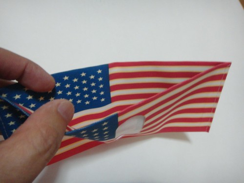 New American Flag Money Bi-Fold card holder ultra thin Wallet BUY 2 GET 1 FREE - Picture 4 of 8