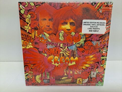 Disraeli Gears Limited Edition, Reissue, Gold CD, Mini LP sleeve! New! - Imagen 4 de 4