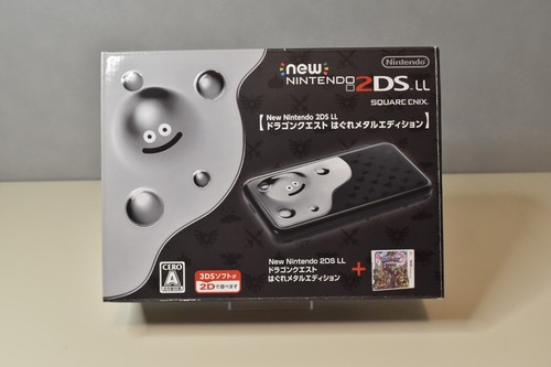 New Nintendo 2DS XL LL Dragon Quest Hagure Metal Console w/ BOX TESTED #741 - 第 21/24 張圖片