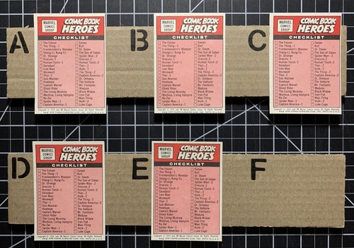 1975 Topps Marvel Comic Book Heroes Sticker - Pick Choose - Puzzle Cards - Bild 59 von 75