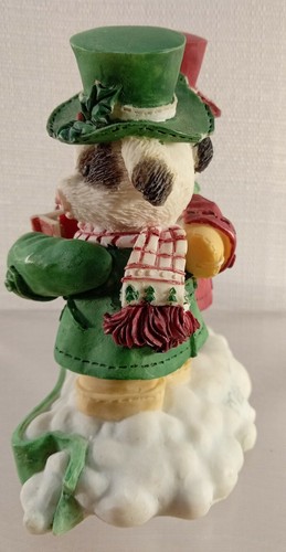 Mary's Moo Moos Cow Figurine We Wish You a Mooey Christmas 1997 274399 - Picture 4 of 6
