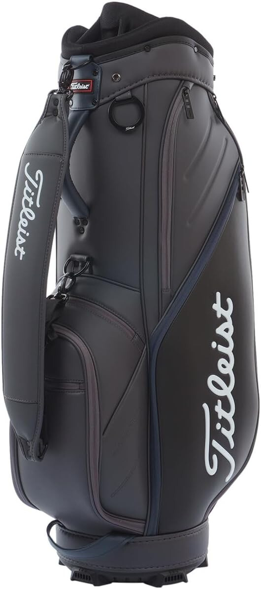 Мужская сумка TITLEIST Golf Caddy Bag 9, 5x47 дюймов 3,7 кг графитово-черная темно-синяя TB22CTPSK