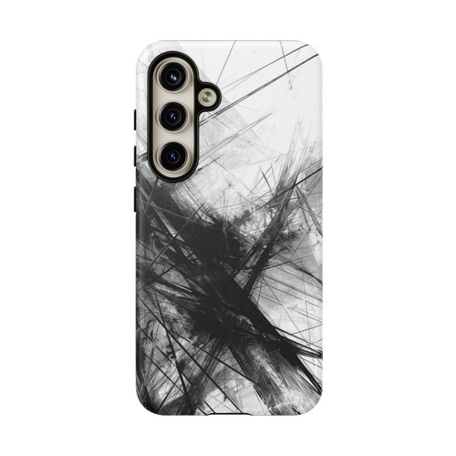 For iPhone / Galaxy / Pixel | Phone-Ink Case - Abstract Void Black Chaos - 第 113/173 張圖片