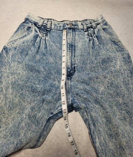 Vintage 1980's Congo Trader Acid Wash High Rise Jeans Women's Size 12 USA MOM - Picture 5 of 9