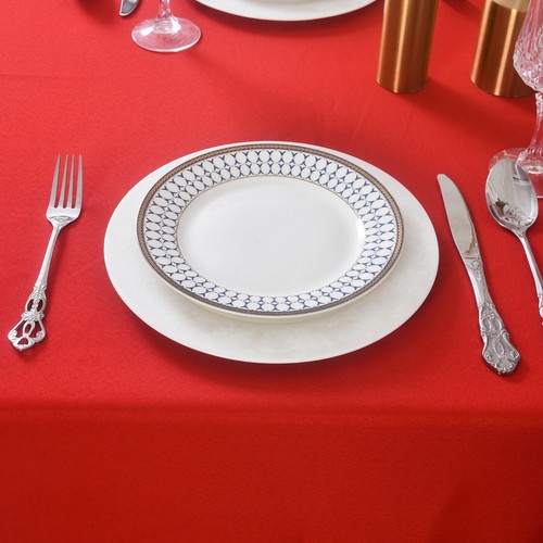 Waterproof Polyester Table Cloth Rectangular Fabric Table Cover 140x200 150x300 - Picture 34 of 61