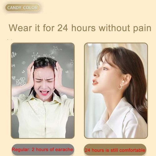 For iPhone For Android Mini Invisible Headphones Bluetooth 5.2 Wireless Headset - Zdjęcie 7 z 12