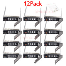 12 Pack NRX7Y 2.5"HDD SAS SATA Hot-Swap Drive Caddy Fo POWEREDGE FC630 M620 M630