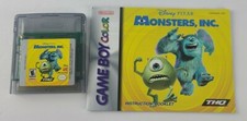 Monsters, Inc. + Manual  (Nintendo Game Boy Color, 2001) Tested