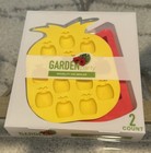 * SET OF 2 - NOVELTY ICE CUBE MOLDS * PINEAPPLE & WATERMELON * DESIGN * MIB