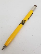 Vintage Scripto Mechanical Pencil Yellow Haas Livestock Commission Collectible