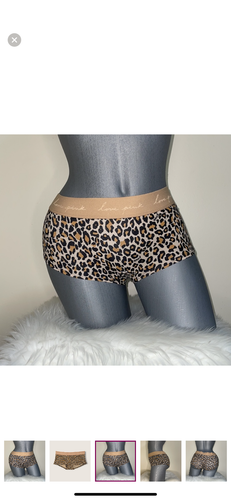 VICTORIAS SECRET PINK LOGO BOYSHORT PANTY UNDERWEAR. NWT - Picture 119 of 123