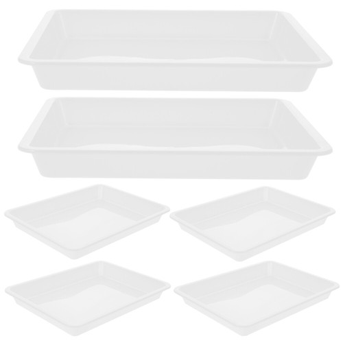 24 Piezas Puzzle Clasificador, Plástico Puzzle Organizador, Puzzle Tabletas Apilables, - Imagen 8 de 12