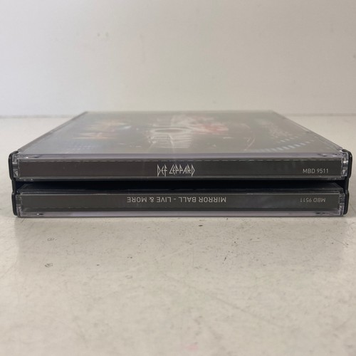 Mirror Ball Live & More And Yeah! by Def Leppard 2006 2011 CD lot - Picture 6 of 24