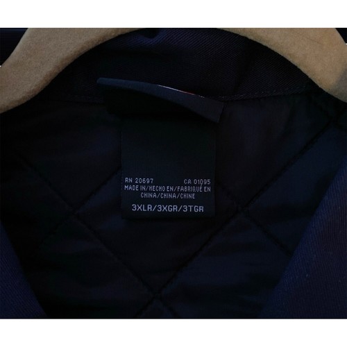 Dickies Insulated Eisenhower Jacket Sz 3XL Navy Blue NEW - Picture 6 of 8