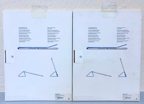 Apple iPad Air iPad Air 2 Smart Cover 2 Pieces Set (MGXK2ZM/A) (MGTQ2ZM/A) New - Picture 2 of 8