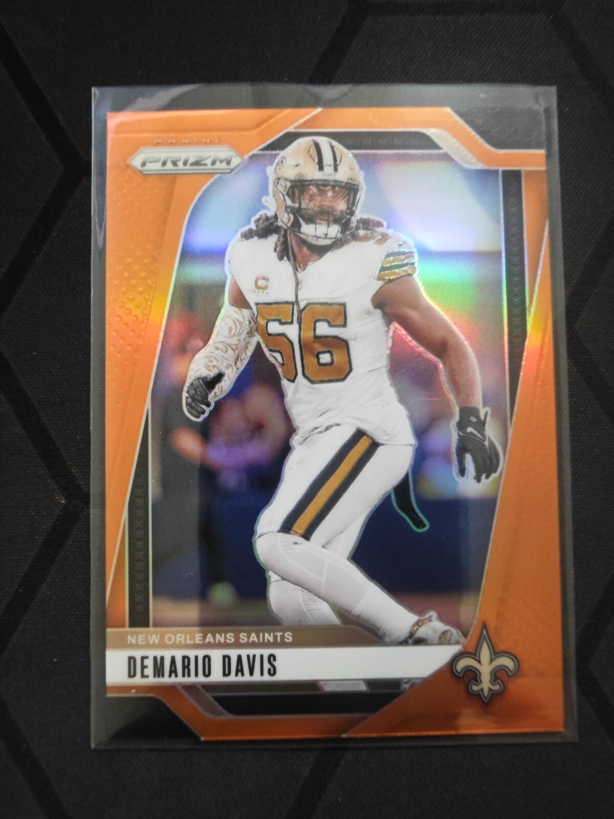 2024 Panini Prizm Football Orange Prizm Demario Davis 97/249