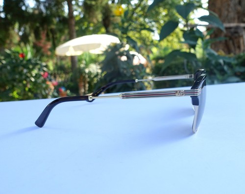 GUCCI SUNGLASSES glasses logo frames interlocking green red brown gold gg0241o - Bild 9 von 19