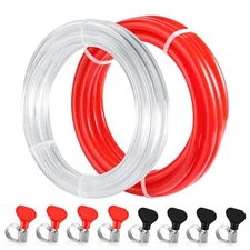 Kegerator CO2 Gas Line Beer Gas Line ID 5/16 Red Gas Line ID 3/16 Beer Line B...