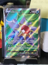 Pokémon TCG Starmie V Sword & Shield - Astral Radiance 166/189 Holo Full Art
