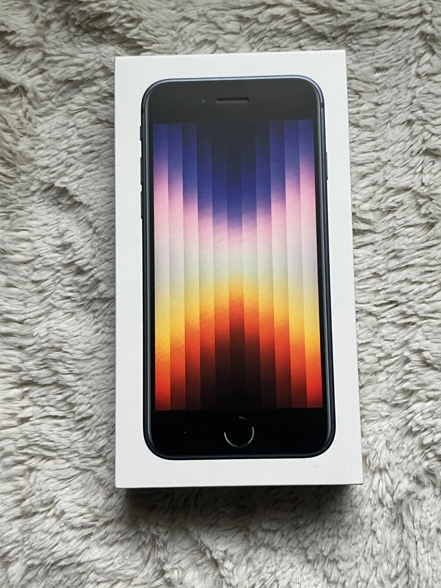iPhone SE 2022 Midnight 64G (Empty Box Only - Box Color White