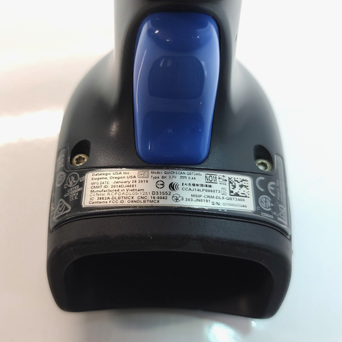 Datalogic Quickscan QBT2400 Wireless Barcode Scanner with BC2030 Base - Picture 3 of 5