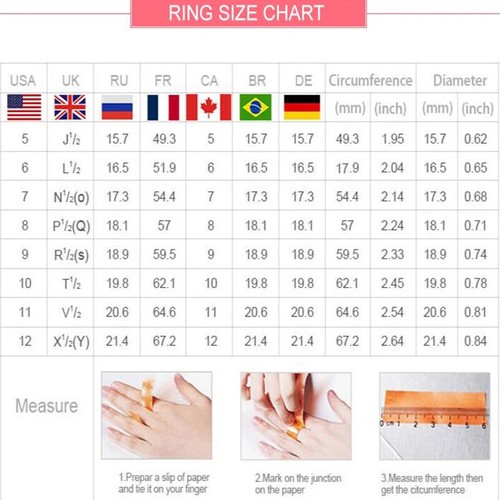 DOTEFFIL 18K Gold Fine Big Crystal Open Rings Fashion Party Designer Jewelry - Picture 2 of 2