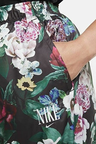 Pantalones para mujer NIKE florales para correr informales deportivos DC0253-010 tallas 1x 3x $85 precio de venta sugerido por el fabricante - Imagen 4 de 7