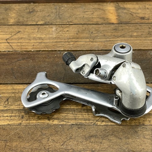 Vintage Shimano Deore Long Cage Rear Derailleur RD-MT62 MTB Touring Bolt On B5 - Picture 8 of 9