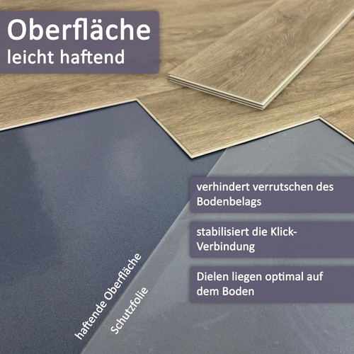Vinyl Trittschalldämmung VINOSOUNDFIX für 5 mm Klick Vinylböden - 400 kpA - Bild 3 von 7