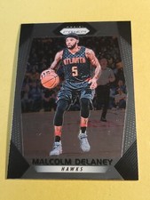2017-18 Panini Prizm Malcolm Delaney #105 Atlanta Hawks