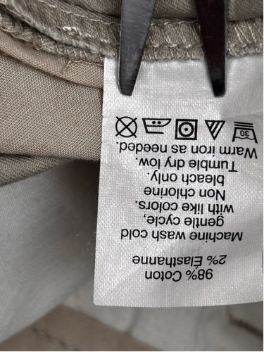 Herren J. Crew Driggs Flex Chino Hose Größe 34x30 Beige - Bild 11 von 13