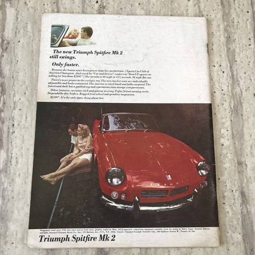 Road & Track July 1965, Lola 70 Sports Car Racing - Picture 3 of 5