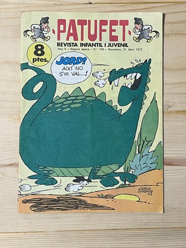 Patufet - Spanish Comic Book - Revista Infantil I Juvenil 1972 Texts IN Catalan - Picture 2 of 5