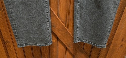 Mavi Jeans Herren 38x32 grau Denim Amerika Straight Designer Preppy - Bild 3 von 12