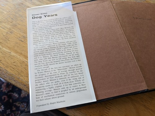 "Hundejahre" (1963), von Gunter Grass, 1. Amerikanische Ausgabe (1965) 1. Druck - Bild 13 von 24