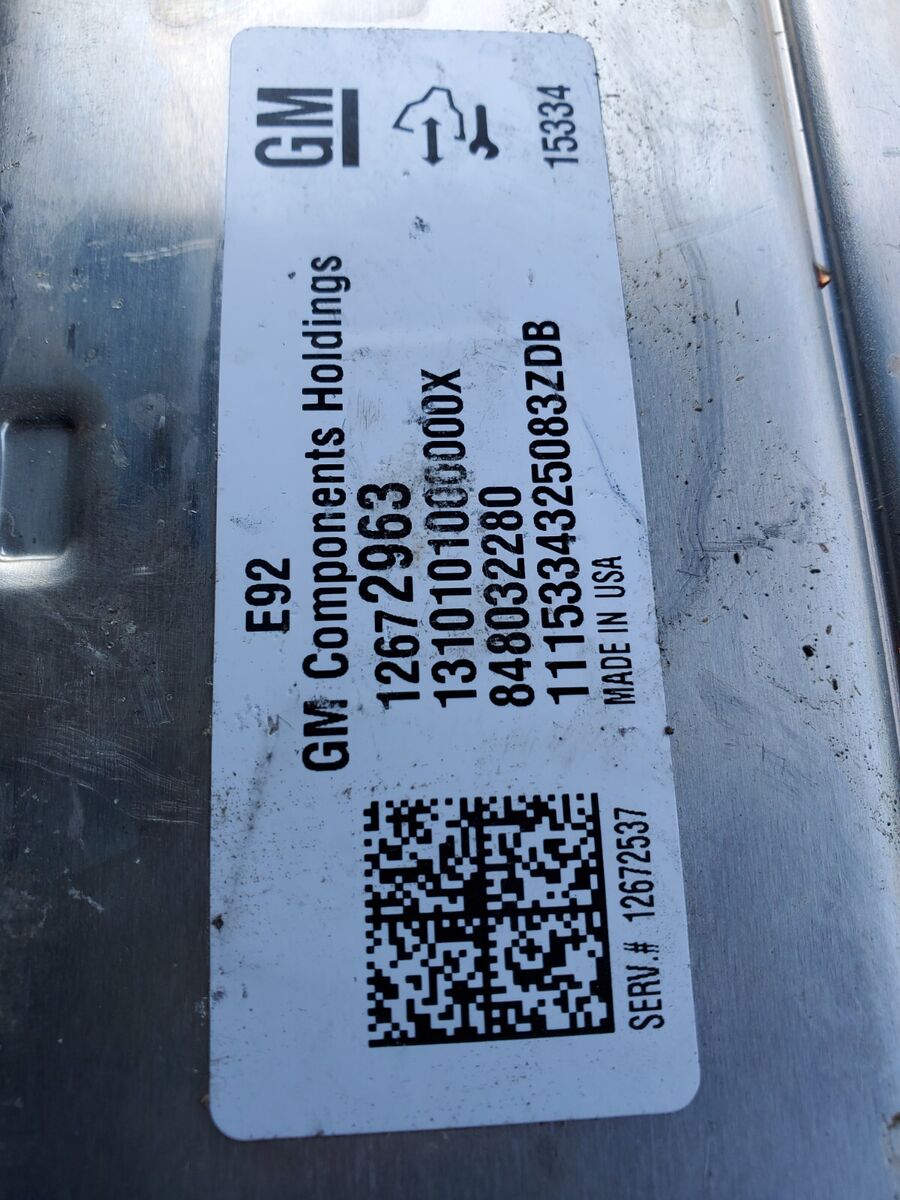 2014-2016 Chevrolet Corvette Z51 Engine Computer Module ECU 2014-2016 Chevrolet Corvette Z51 Engine Computer Module ECU