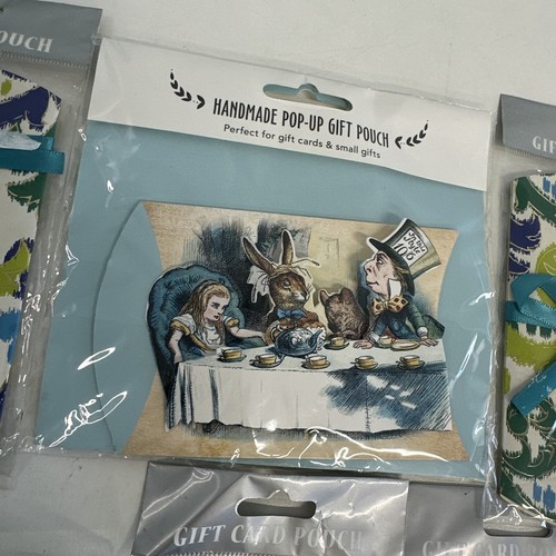 10 PACK Gift Card envelope NEW various occasions Alice in Wonderland and others - Picture 3 of 13