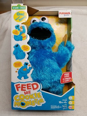 Feed Me Cookie Monster (Plush Interactive Toy) Playskool Friends Sesame Street 630509661374 | eBay