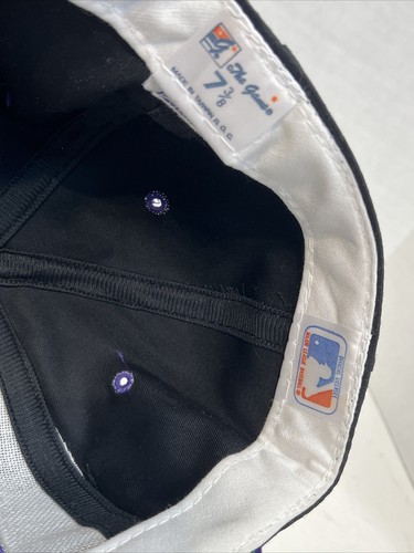 Vintage Colorado Rockies Hat Cap 90's Fitted 7 3/8 MLB The Game - Picture 8 of 9