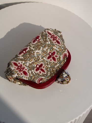 Dolce&Gabbana Fall/Winter 2013 Miss Dea Byzantine Mosaic Gold Red Clutch Bag - Picture 8 of 13