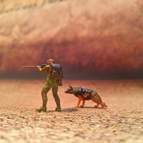 1/43 1/64 CCCP Soviet Sniper Soldier Souvenir Hand-painted Figure for Mini Scene - Picture 15 of 15