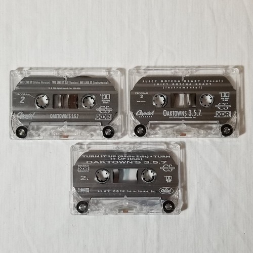 Oaktown's 3.5.7. Lot Cassette Single Cassingle 3-5-7 357 3 5 7 NOT CD 12" Vinyl - Picture 9 of 11