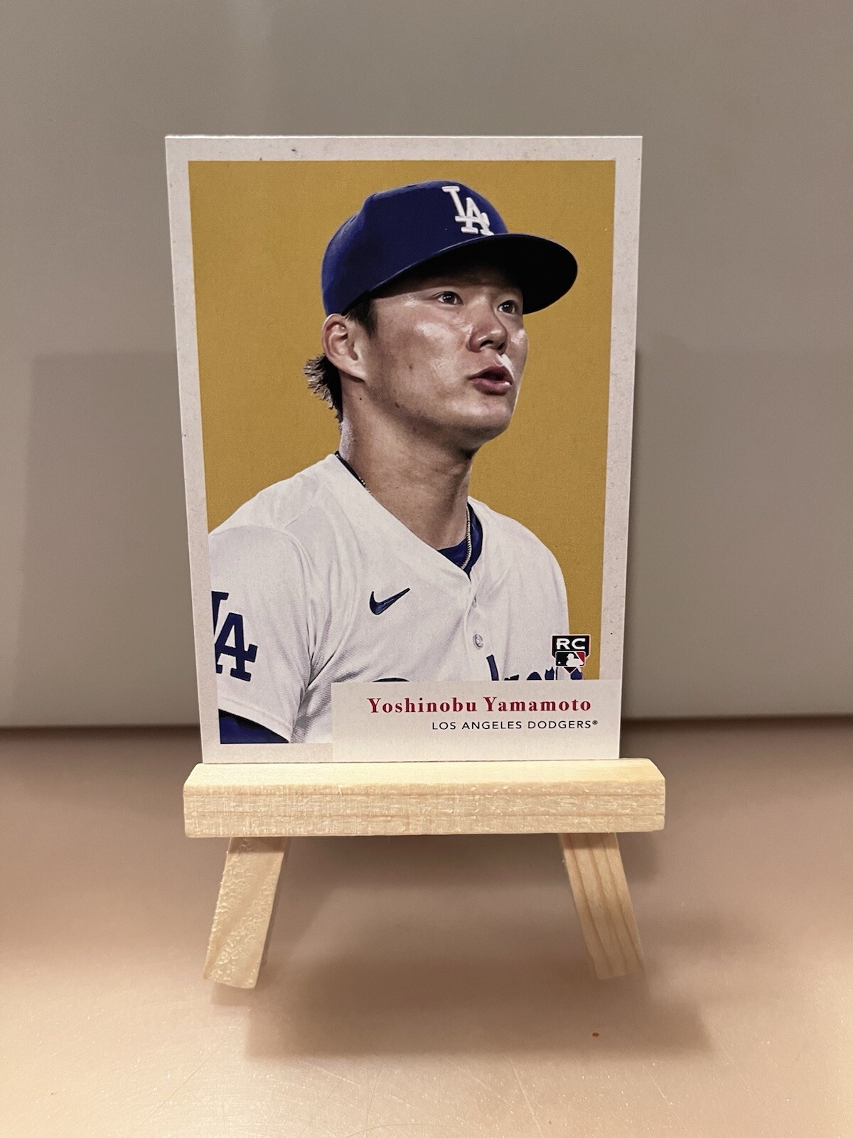 2024 Topps Archives Yoshinobu Yamamoto 1953 Topps Who-Z-At Star 53W-21 SSP RC