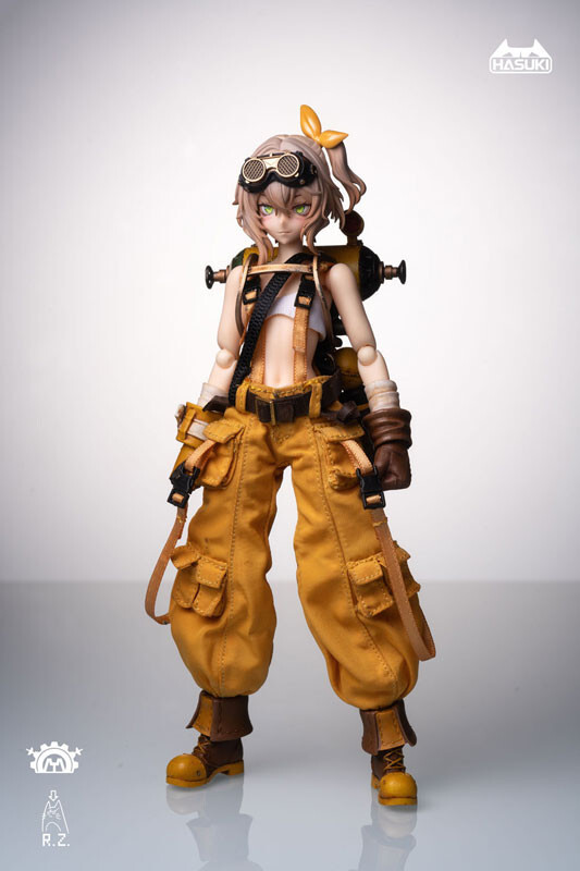 pocket art PA-007 フィギュア 1/12スケール Pocket art Series PA007 Mechanic Fiona 1/12 Complete Model
