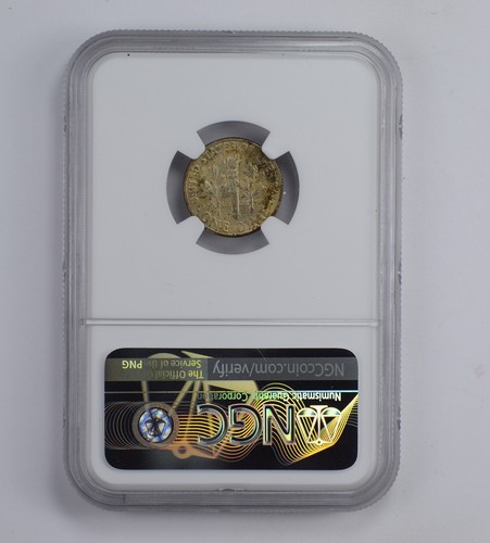 MS66 1947-D Roosevelt Dime - Toned - Graded NGC *0892 - Picture 2 of 3
