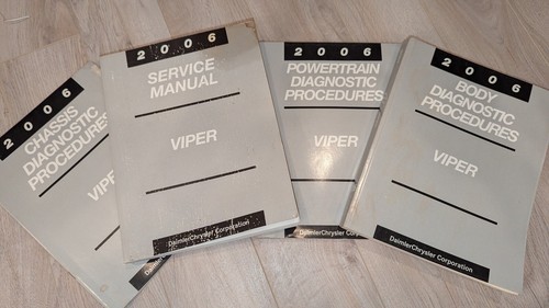 2006 Dodge Viper Service Shop Repair Manual