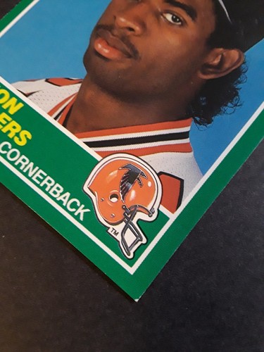 1989 Score Deion "Prime Time" Sanders Rookie #246 football card Atlanta Falcons - Picture 4 of 7