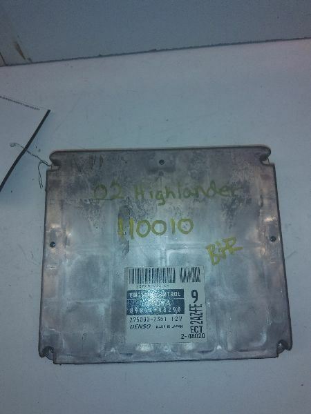 Engine ECM Electronic Control Module Fits 2002 Toyota Highlander 4 Cylinder 2WD | eBay