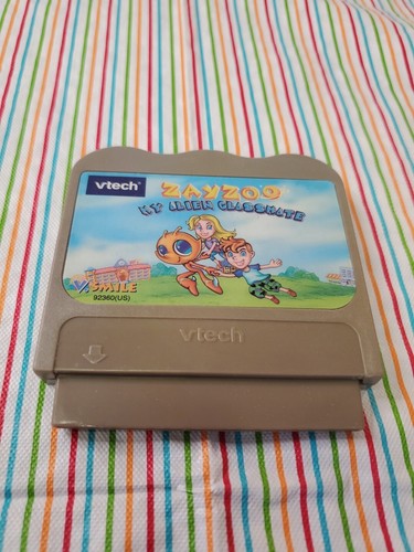 3 Games VTech V.Smile Disney Little Mermaid Ariel's Majest Cinderella And Zayzoo - Picture 4 of 8